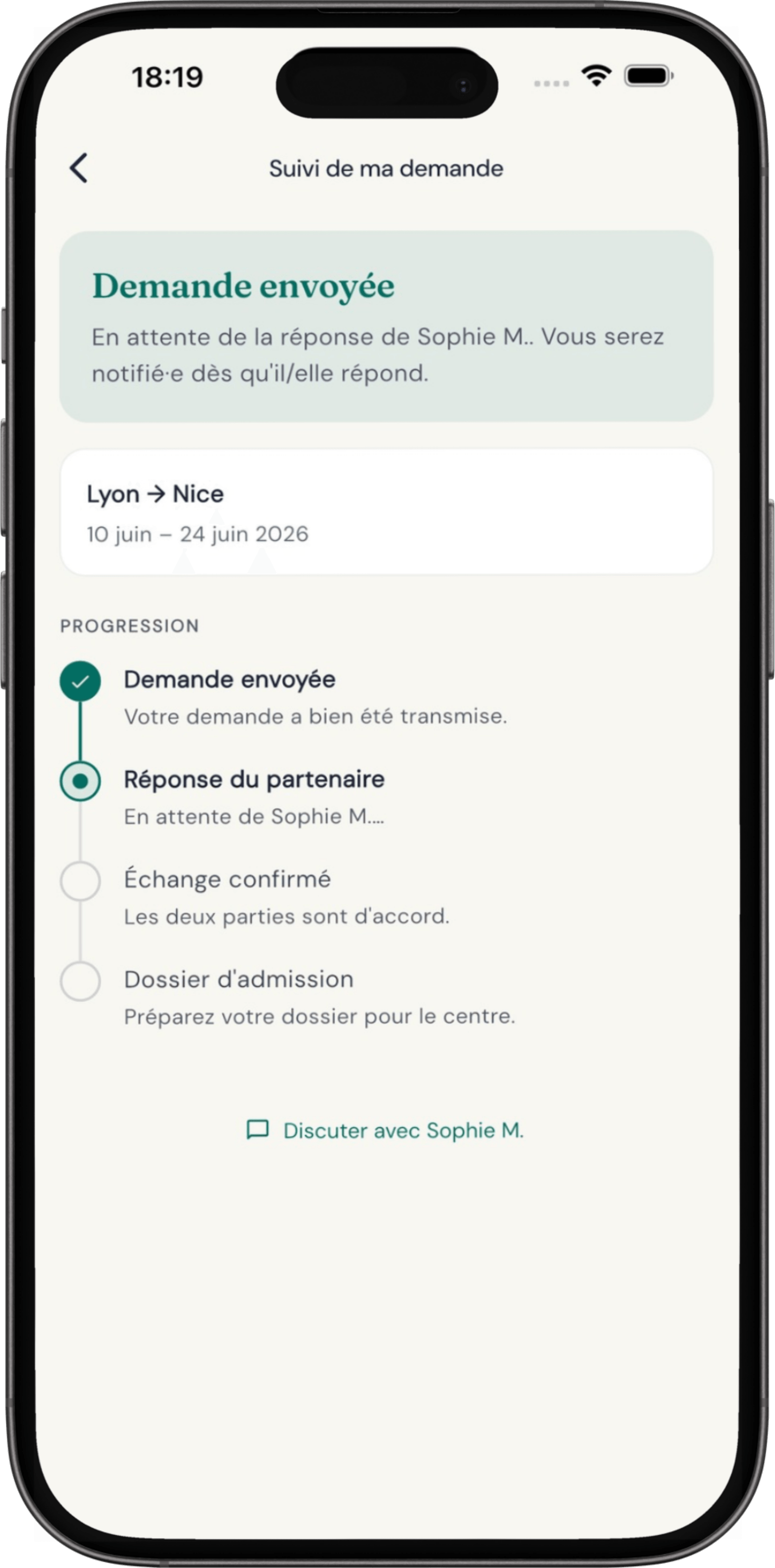 Étape 3 : Réservez votre séance — application Dialymove